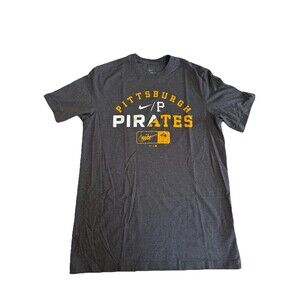 Nike Men’s Pittsburgh Pirates Grey T-Shirt Size Medium EUC